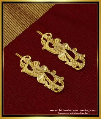 Buy 1 Gram Gold Beautiful Gold Hair Clips Designs Hair Accessories for  Indian Wedding