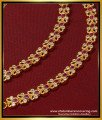 MAT158 - South Indian Jewellery Kemp Stone Gold Plated Designer Maatal Ear Chain for Wedding  