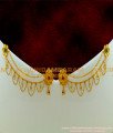 MAT70 - Premium Quality Antique Bahubali Earrings Designs With Layer Chain Pearl Drops Mattal Chain Design Online