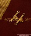MAT84 - One Gram Gold Small Size Ear Chain Chidambaram Covering Gold Side Matilu Design Online
