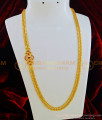 MCHN298 - New Design 2 Line Chain Rattaivadam Chain with Ad Stone Mugappu Gold Plated Jewelry