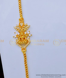 MCHN414 - Latest Lakshmi Mugappu Chain Collection One Gram Gold Mugappu with Thali Kodi Chain 