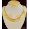NLC012 - Gold Plated Lakshmi Kasu Malai Design Plain Necklace