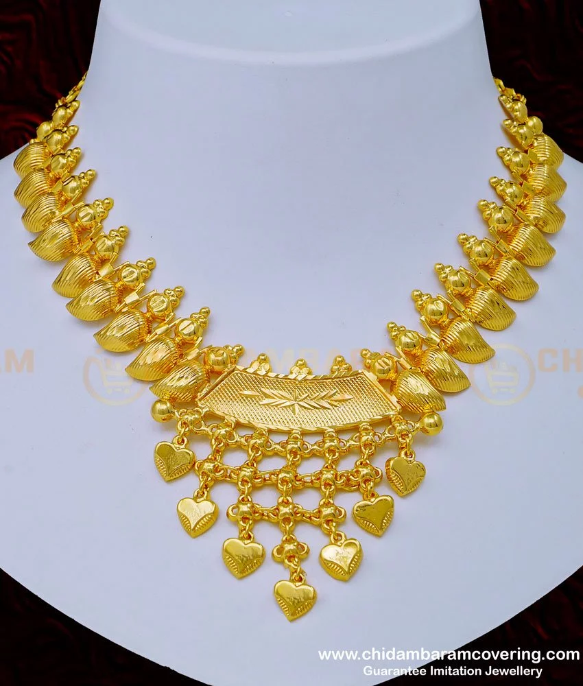 Premium Gold Light weight multicolor Necklace set 7729N – Griiham