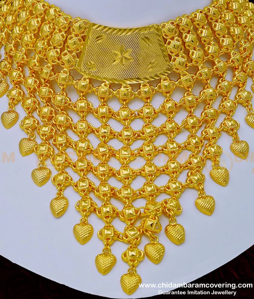 Gold Bridal Choker Necklace Manufacturer Supplier from Mysore India