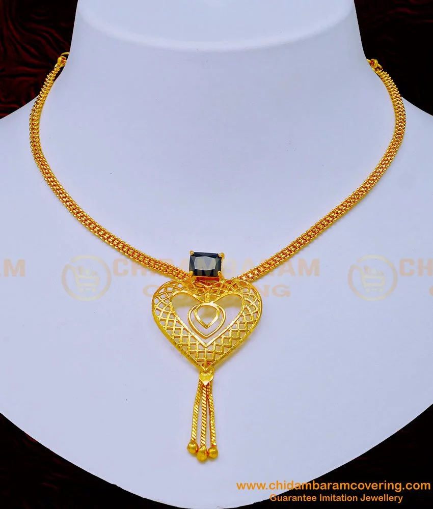 Kord Store Traditional Designer Multi-Color Stone Gold Plated Matinee