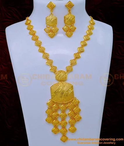 nlc1109 latest dubai jewellery light weight dubai gold necklace design online 1