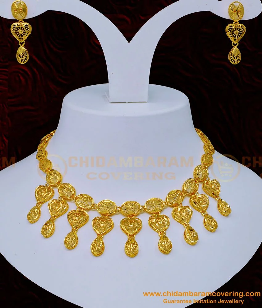 Durable Gold Plated Necklace for Women - Peacock Chain, Light Weight NL24975-vachngandaiphat.com.vn