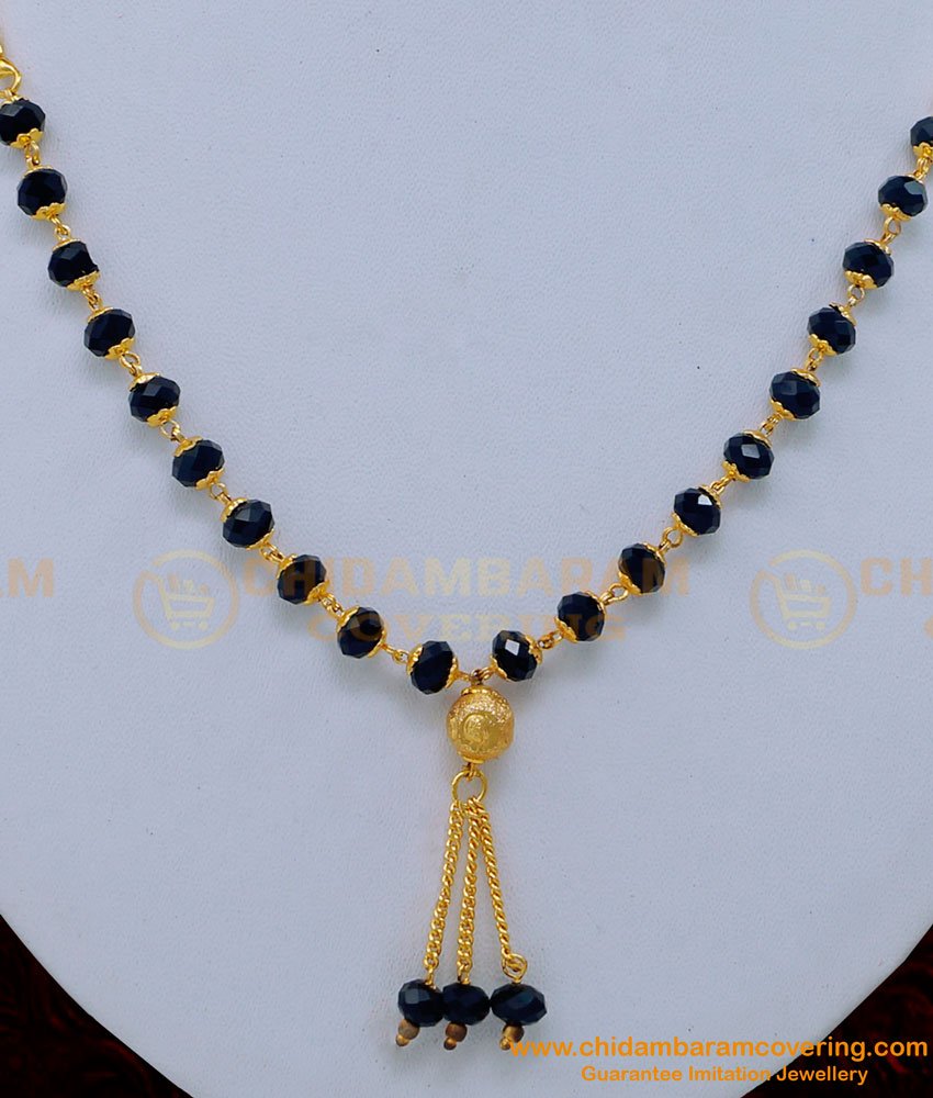 black crystal necklace, crystal necklace pendant, real crystal necklace, black beads necklace, black beads mala,