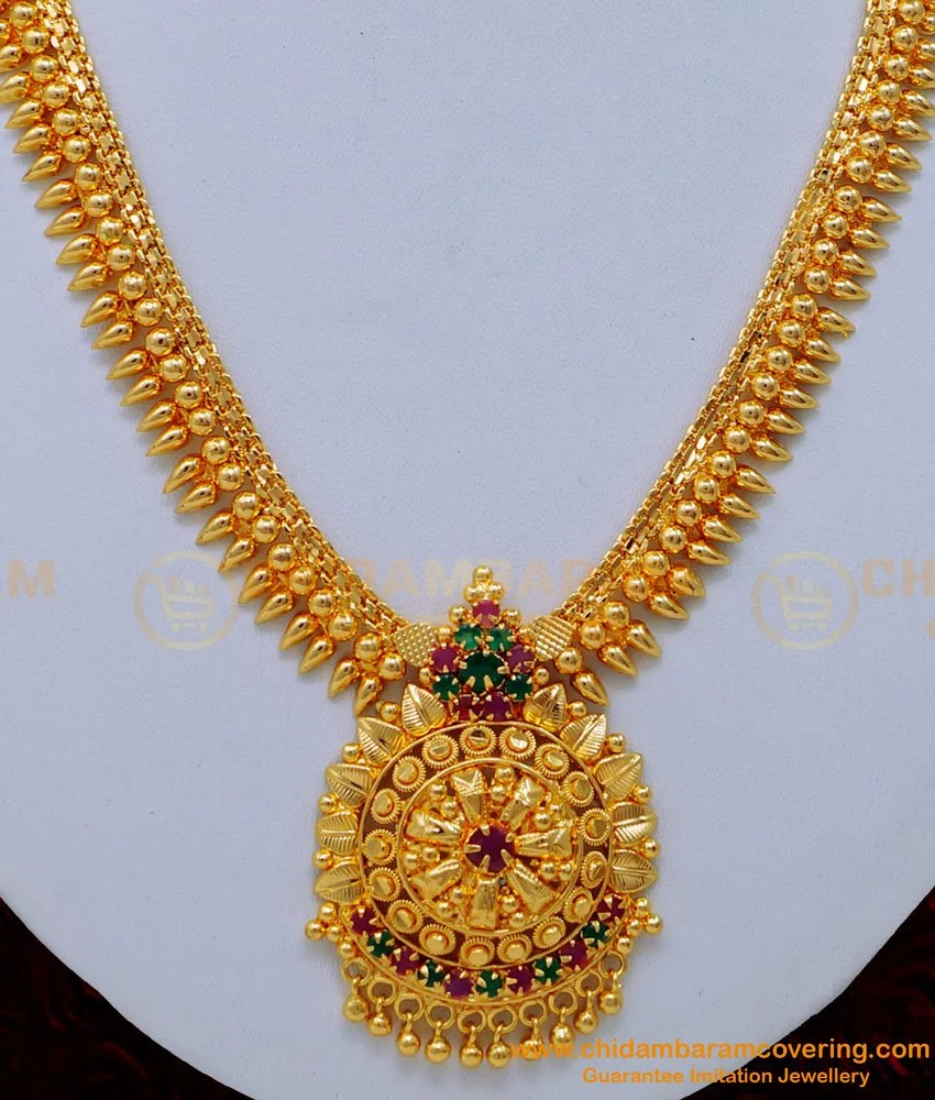 22K Gold Traditional Necklaces for Women -Indian Gold Jewelry -Buy Online