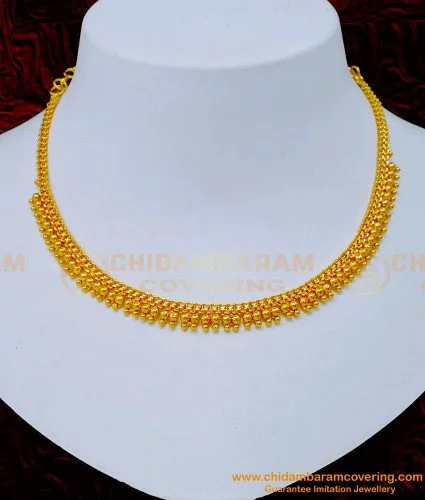 Buy South Indian Jewellery Multi Stone Mullamottu Necklace Designs Online