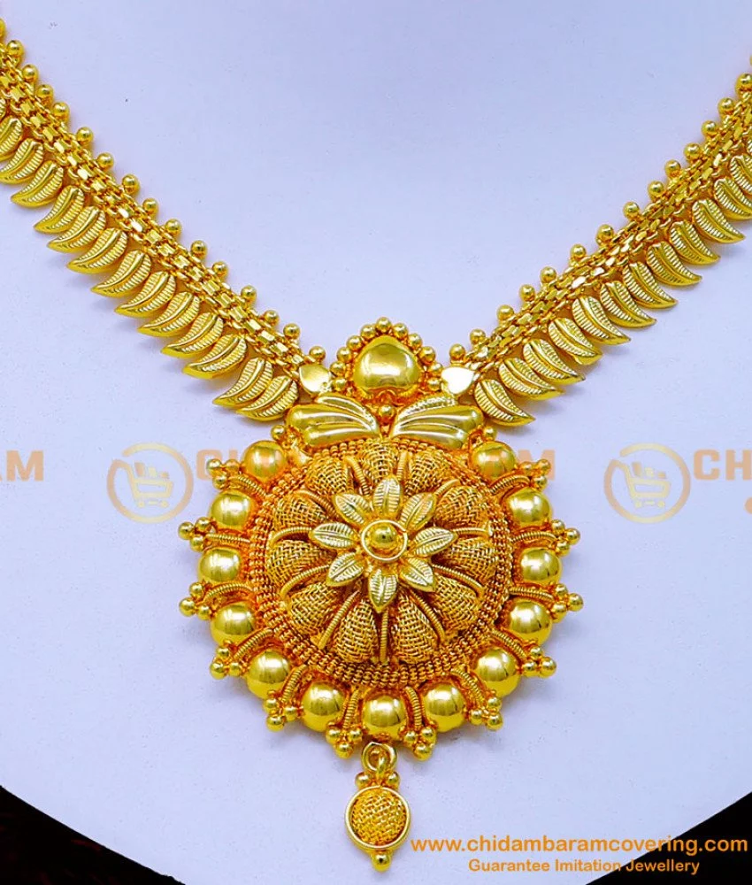 Modern Gold Necklace Designs For Wedding 2024 | towncentervb.com