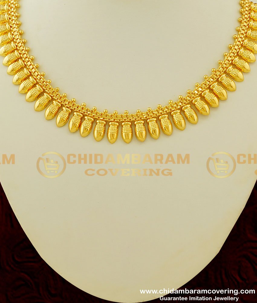 NLC263 - Simple Light Weight Necklace Design Guarantee Necklace Online