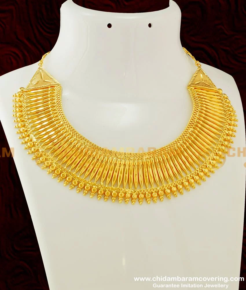Buy Wedding Collections Kerala Gold Necklace Design Guaranteed ...