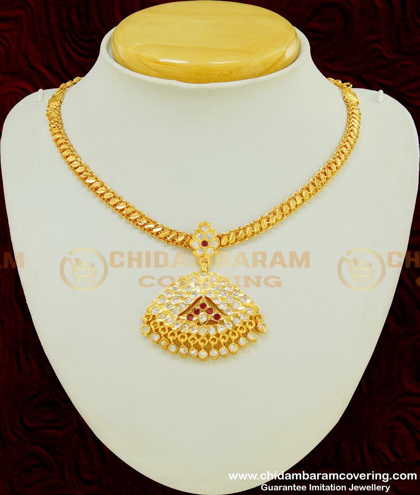 NLC401 - Five Metal Old Model Attigai Design Indian Traditional Jewellery Online