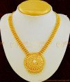 NLC642 - Real Gold Design One Gram Gold Stone Necklace Indian Imitation Bridal Wedding Jewelry