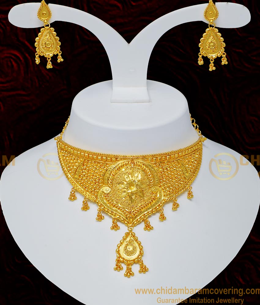 imitation choker necklace, chidambaram covering