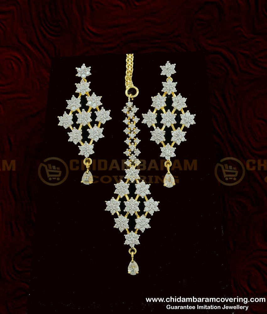 gold plated choker necklace, stone choker set.