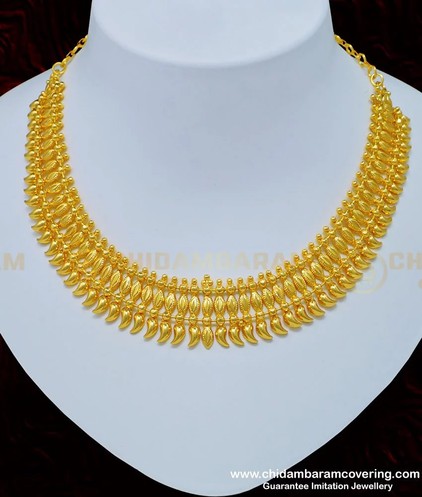 Buy Marriage Bridal Gold Necklace Design Kerala Necklace Buy Online