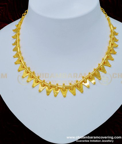 Nlc779 - One Gram Gold Kerala Gold Jewelry Design Thalikoottam Necklace Buy Online