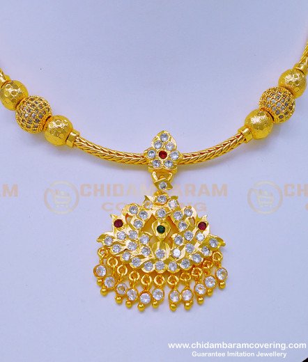 Buy Nattukottai Chettiar Thali Gold Plated Chettinad Thali / Mangalyam ...