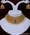 fashion-jewellery-temple-necklace-negas-necklace-nagas-jewellery-temple-jewellery-antique-jewelry,Lakshmi necklace with price, Antique jewellery,