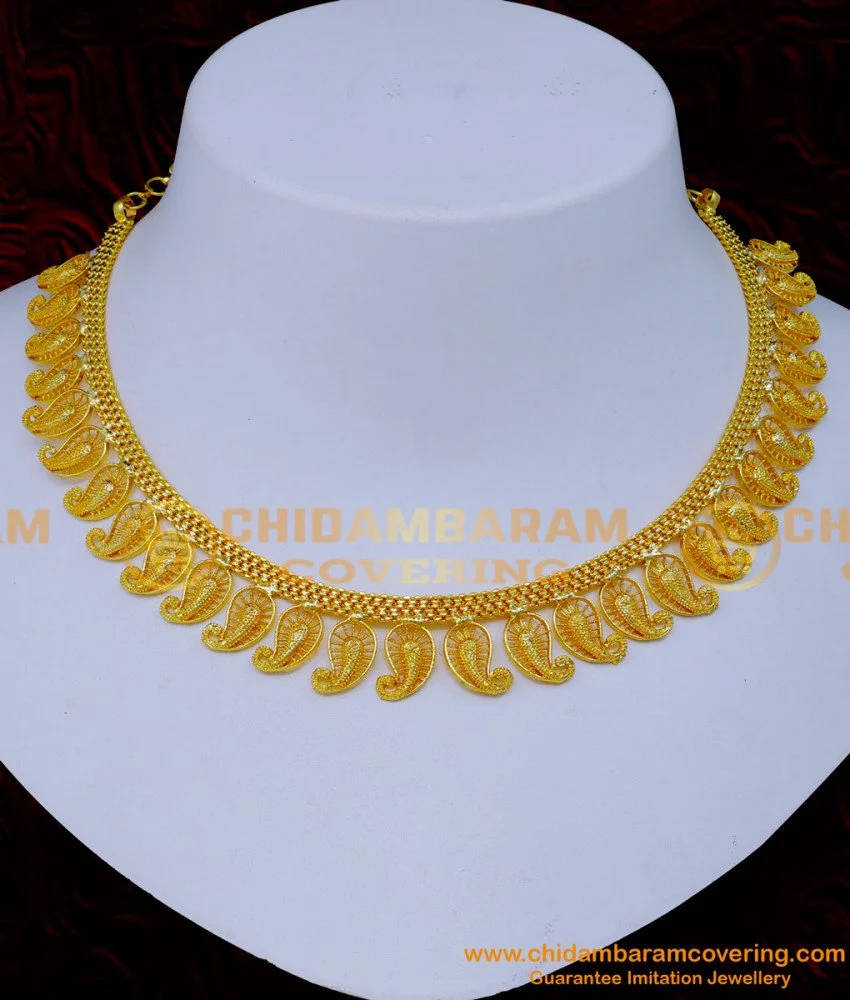 Mango Mala Necklace Designs - Dhanalakshmi Jewellers