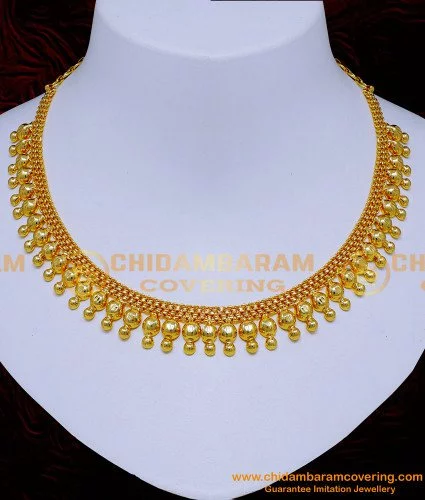 nlc1324 1 gm gold jewellery gold necklace designs for wedding 5