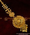 NCT002 - Medium Size Gold Plated Traditional Nethichutti / Maang Tikka Design Buy Online