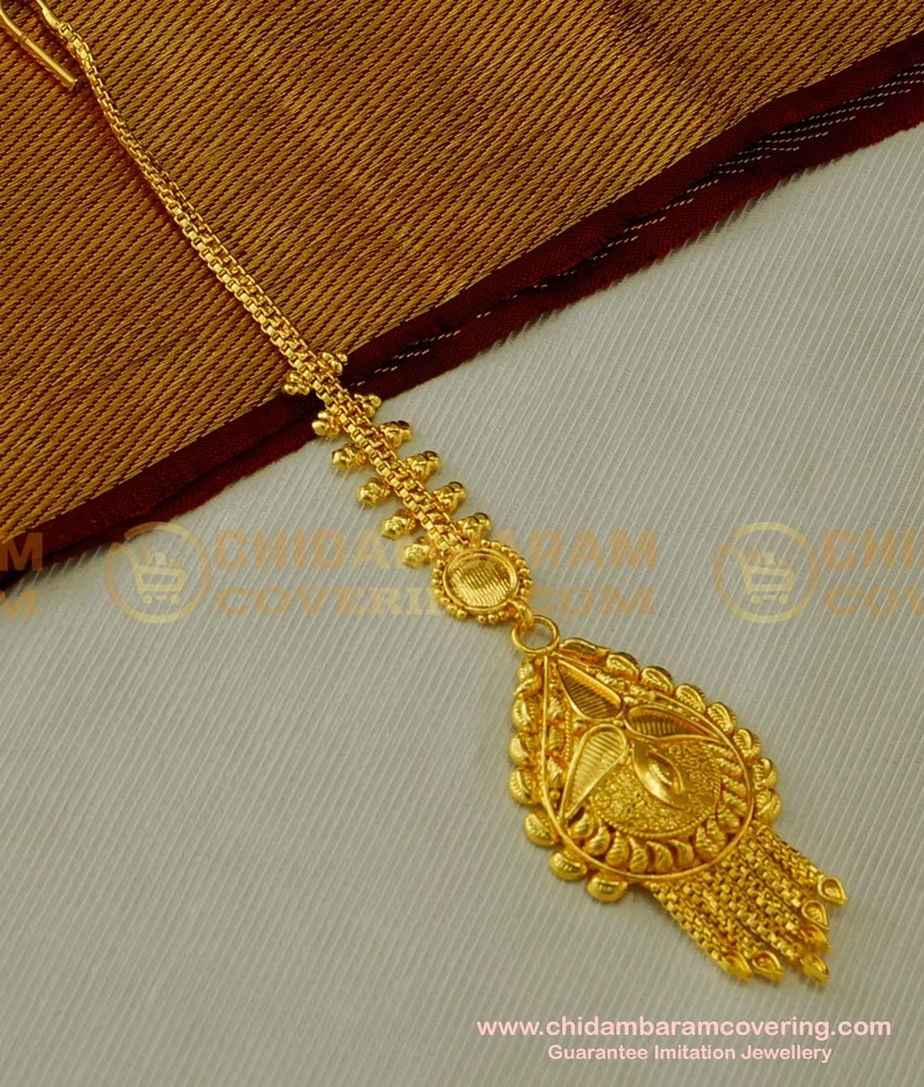 Buy Traditional Gold Maang Tikka Designs Wedding Maang Tikka Buy ...
