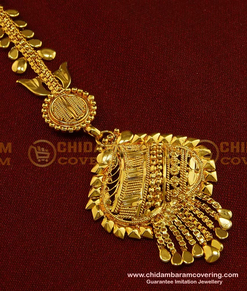 Buy Traditional Gold Maang Tikka Designs Indian Tikka Jewellery Online