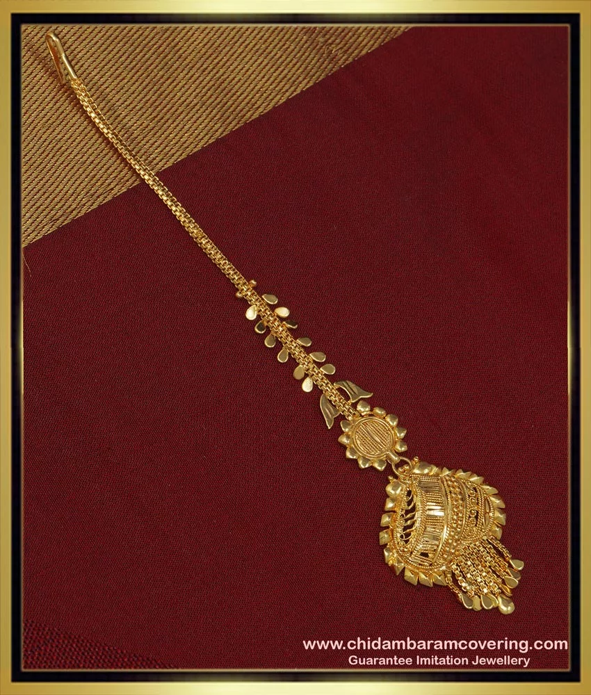 Buy Traditional Gold Maang Tikka Designs Buy Indian Imitation ...