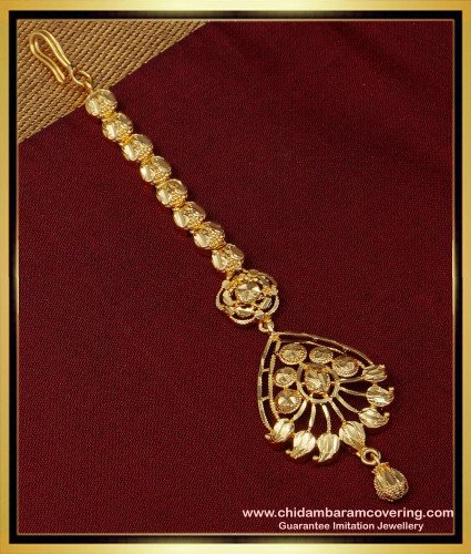 NCT225 - Traditional Gold Design Gold Covering Nethichutti Design Buy Online 