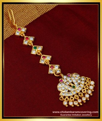 NCT235 - Latest Five Metal Bridal Wear Impon Maang Tikka Impon Jewellery Online