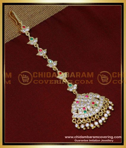 NCT296 - Latest Nethi Chutti Designs South Indian Impon Jewellery Online