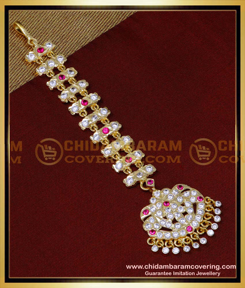 traditional nethi chutti for wedding, 2 gram gold maang tikka price,1 gram gold maang tikka design, maang tikka gold, maang tikka design, maang tikka for bride, gold plated jewellery