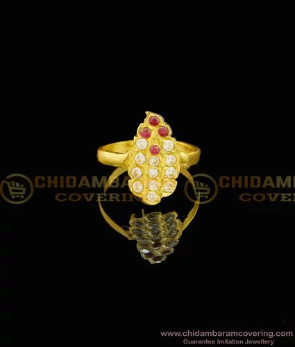 Om Jewells Traditional Ethnic Gold Plated Blooming Flower Adjustable  Cocktail Finger Ring For Girls And Women FR1000959 : Amazon.in: Fashion