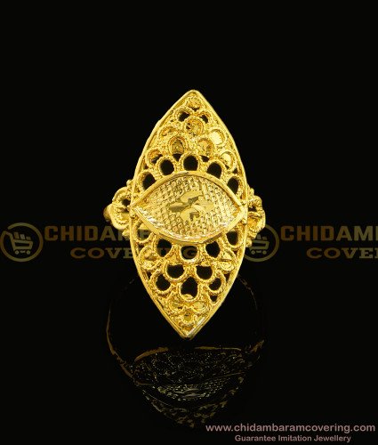 RNG109 - New Wedding Ladies Ring Collections Gold Plated Guarantee Finger Ring Buy Online