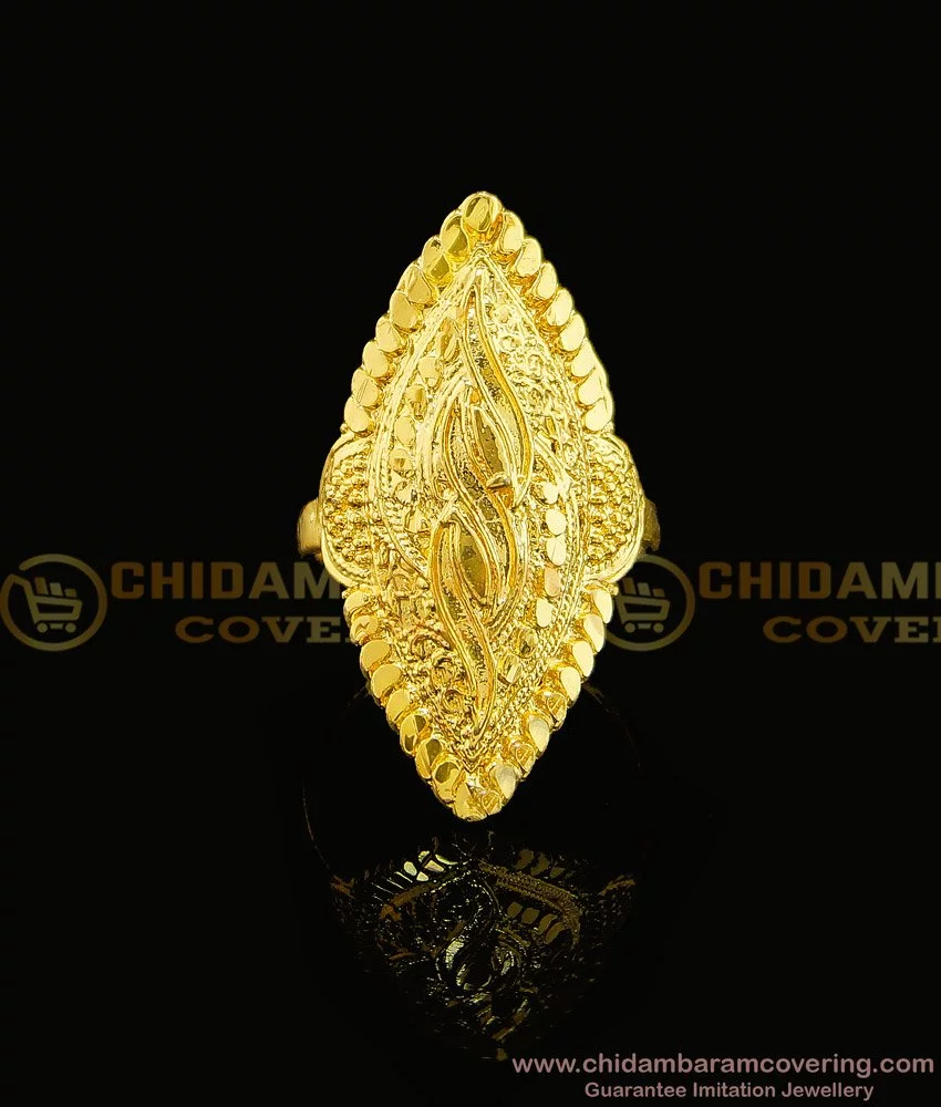 Cuttay Blossom Gold Umbrella Ring