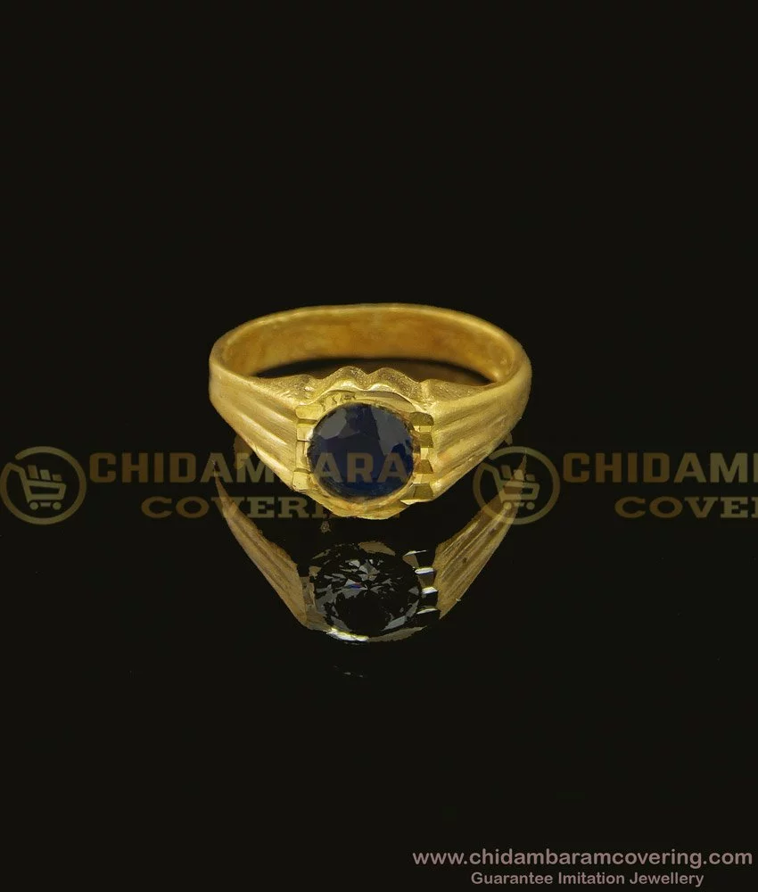 Showroom of Silver 925 royal blue stone ring sr925-105 | Jewelxy - 127070