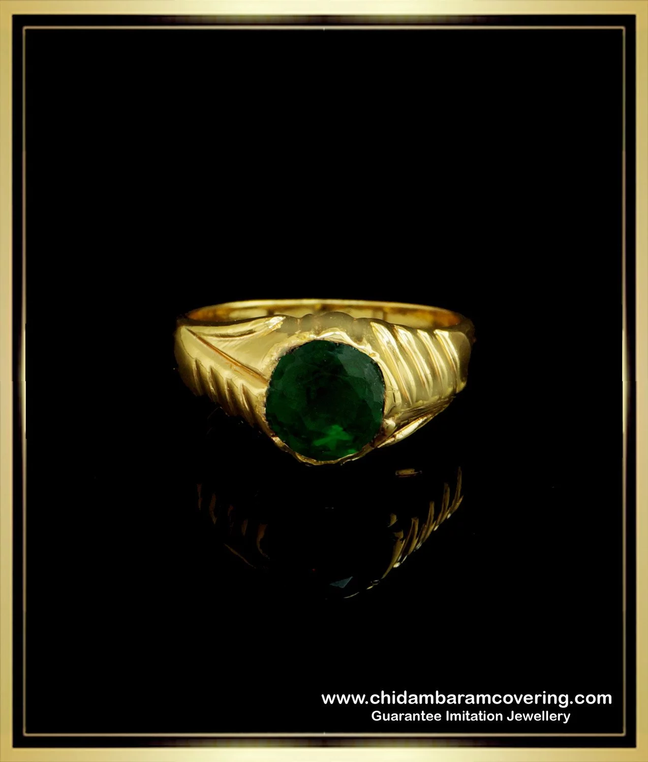 Emerald Belle Ring – Balva Mia US