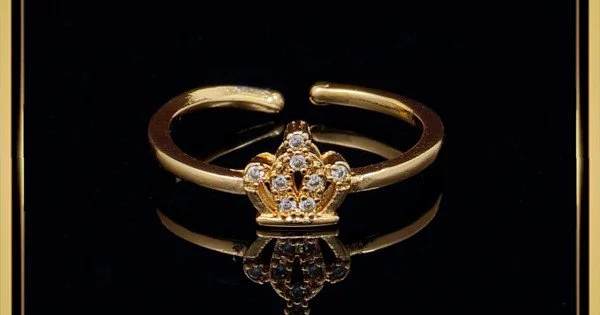 Buy Women's Queen Crown Ring Set Two-piece Rings Jewelry at affordable  prices — free shipping, real reviews with photos — Joom