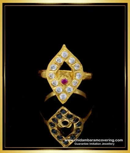 Floating Diamond Vanki Ring | Light Weight Jewellery Online