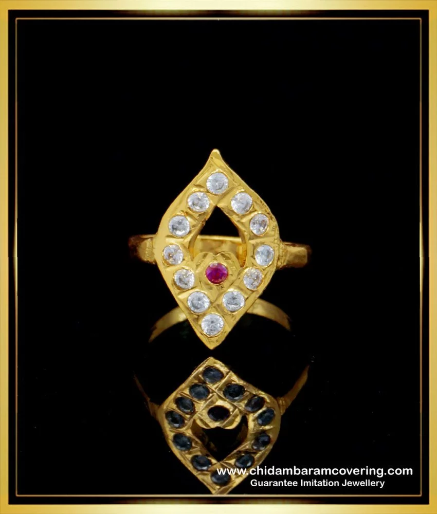 1 Gram Gold Forming Attention-getting Design High Quality Ring – Soni  Fashion®