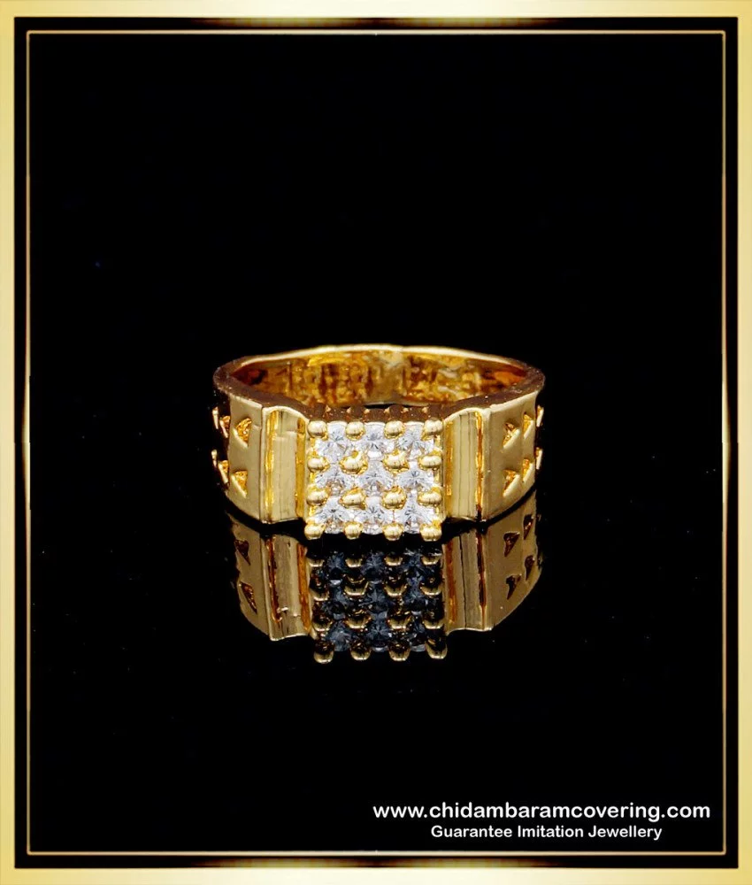 14k White Gold 9-Stone Men's Diamond Ring Band w/ 0.24 Carat Brilliant Cut  Diamonds, 3/16 in. (5mm) wide, Size 10.5|Amazon.com