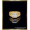 RNG212 - Impon Single White Stone Ring One Gram Gold Daily Use Oru Kal Mothiram 