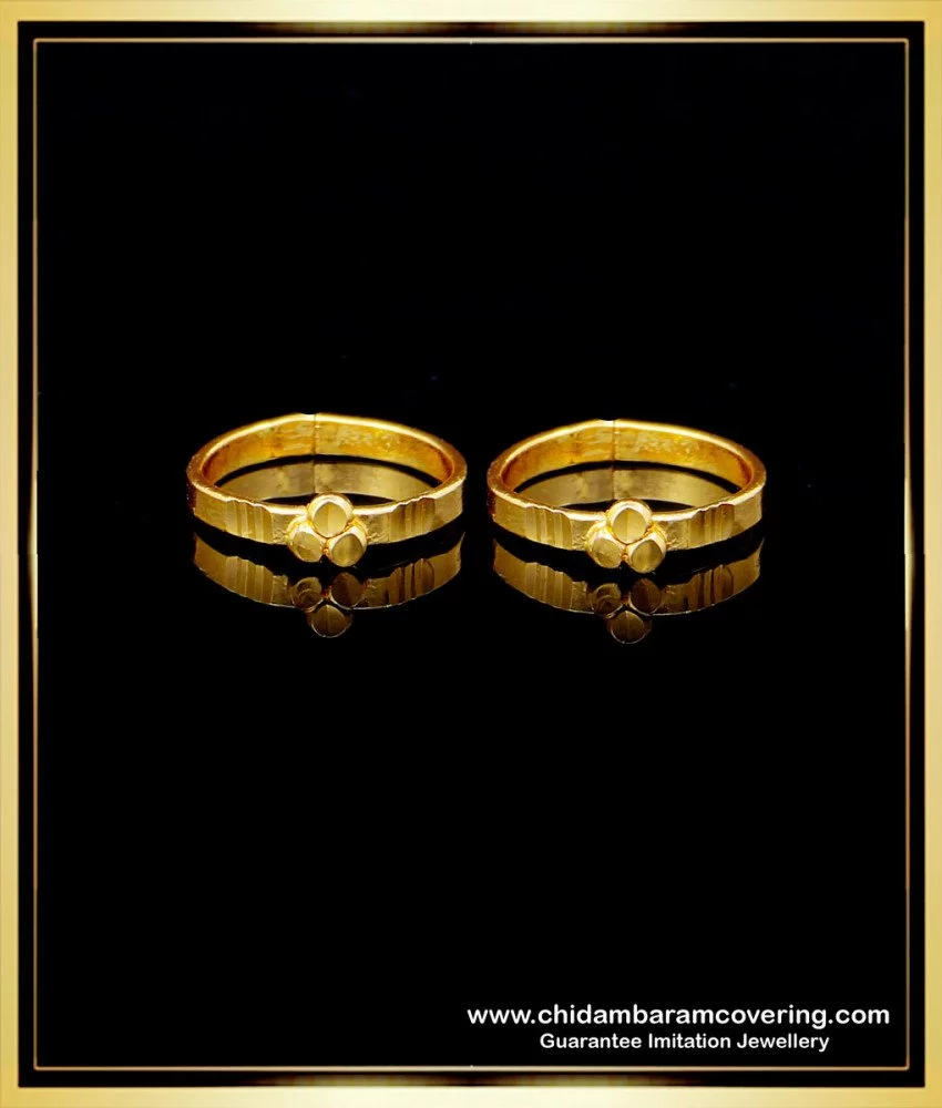 Buy Indian Traditional Ethnic Fancy Gold Plated Toe Rings Birthday Gift  Oxidised Jewellery Set Gold Jewellery Set Online at desertcartINDIA