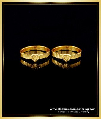 RNG222 - Trendy Gold Model Toe Ring Adjustable Modern Metti Design for Ladies  