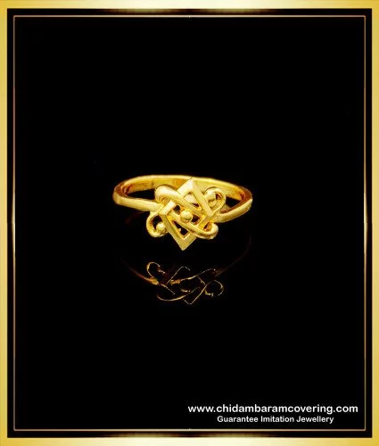 1 Gram Gold Forming Jaguar with Diamond Sophisticated Design Ring - Style  A899 – Soni Fashion®