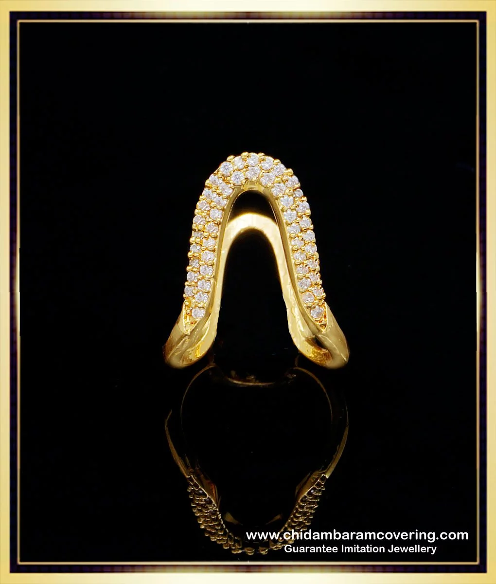 Buy Indian South Indian Traditional Gold Plated Vanki Ring by Asp Fashion  Online in India - Etsy